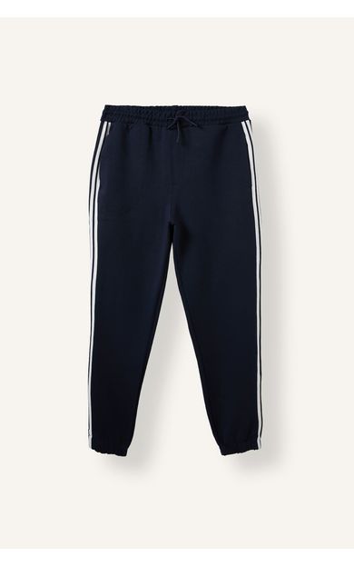 DeFacto Regular Fit Yan Biyeli Lastikli Paça Jogger Eşofman Altı Lacivert