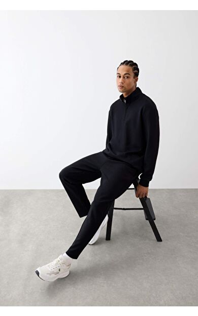 DeFactoFit Standart Fit Standart Paça Modal Sporcu Jogger Eşofman Altı E9779AX25AUBK81