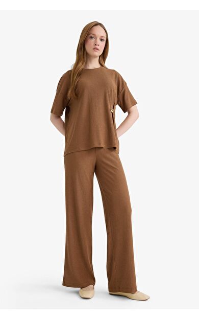 DeFacto Straight Fit Bürümcük Pantolon