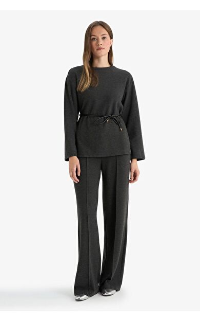 DeFacto Wide Leg Düz Paça Pantolon