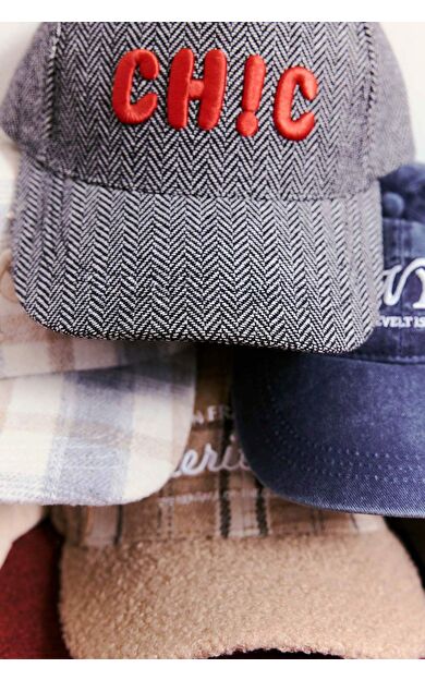 Kadın Pamuklu Cap Şapka E9953AXNSGR2