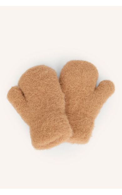 DeFacto İçi Suni Yünlü Eldiven Erkek Bebek Kahve F0028A526WNBN450