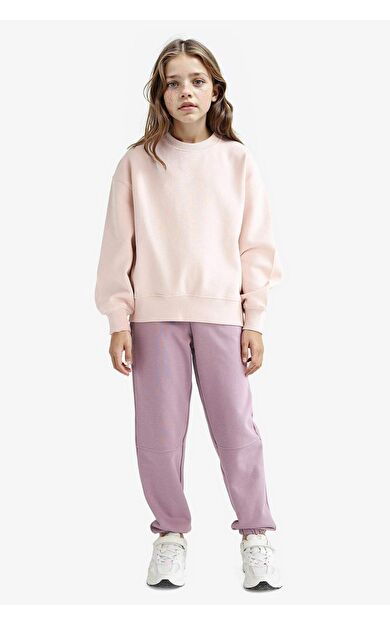 DeFacto Kız Çocuk Beli Lastikli Jogger Eşofman Altı F0389A825AUBR347