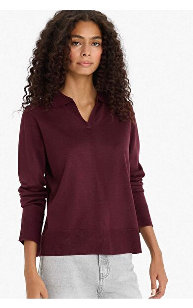 Regular Fit Polo Yaka Kazak F0405AX25WNBR467