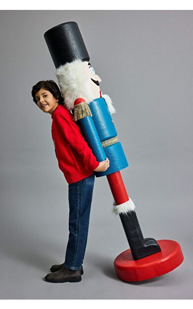 Erkek Çocuk Straight Fit Düz Paça Jean Pantolon F0455A825AUNM35