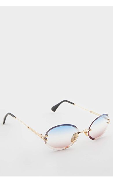 DeFacto Kadın Yuvarlak Güneş Gözlüğü F0615AXNSBE106