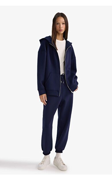 Jogger Fit Cepli Skuba Dalgıç Kumaş Pantolon F0786AX25AUNV251