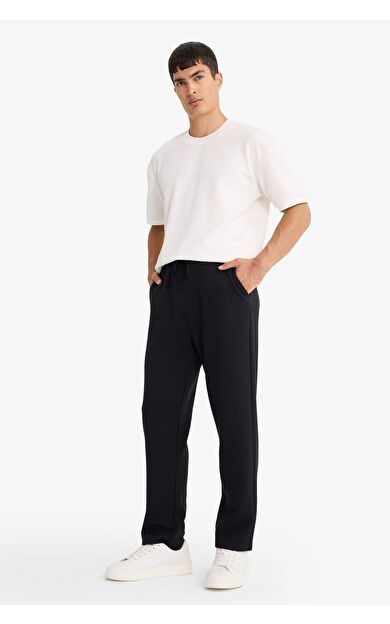 Regular Fit Waffle Pantolon