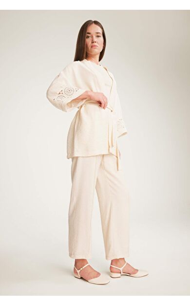 DeFacto Regular Fit Cep Detaylı Düz Paça Pantolon F0984AX25SMBG677