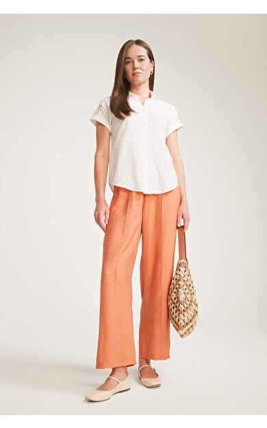 DeFacto Regular Fit Cep Detaylı Düz Paça Pantolon F0984AX25SMOG327