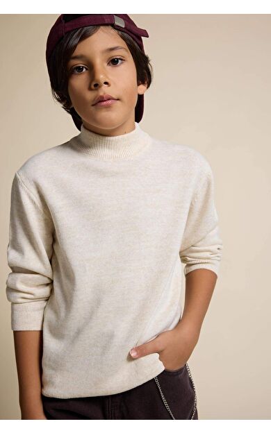 DeFacto Erkek Çocuk Dik Yaka Kazak