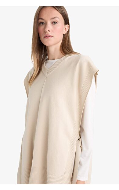 V Yaka Triko Yelek F1100AX25AUBG155