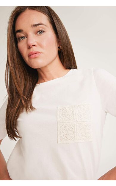 DeFacto Regular Fit Bisiklet Yaka Basic Düz Penye Kısa Kollu Tişört F1152AX25SMER105