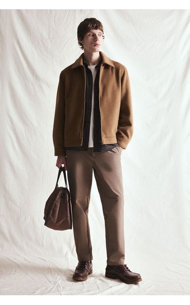 DeFacto Tailored Fit Normal Kalıp Normal Bel Düz Paça Pantolon