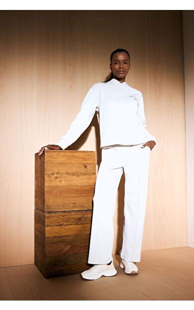 DeFactoFit Staright Fit Cepli Standart Boy İçi Yumuşak Tüylü Sporcu Pantolon F1694AX25WNBG721