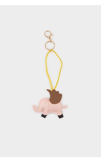 DeFacto Kadın Pembe Fil Charm Anahtarlık