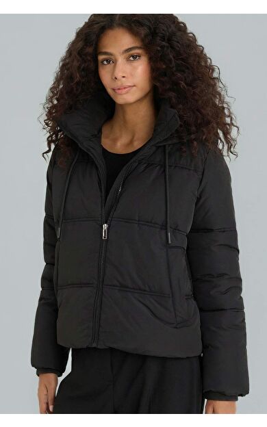 Regular Fit Kapüşonlu Mont