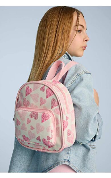 DeFacto Kız Çocuk Baskılı Sırt Çantası F1988A8NSPN22