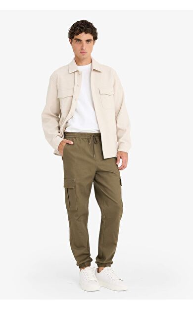 Kargo Cepli Jogger Paça Pantolon