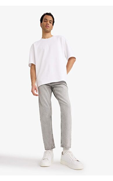 90's Slim Fit Dar Paça Jean Pantolon