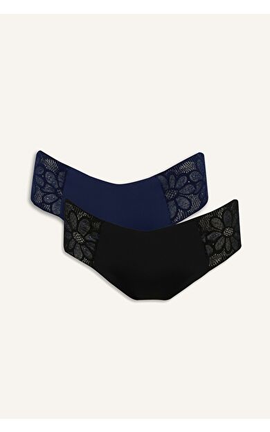 DeFacto Dantel Detaylı Micro 2'li Hipster Külot Fall in Love