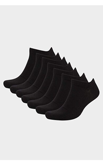 Erkek 7'li Pamuklu Patik Çorap