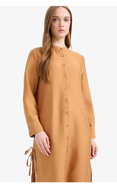 Regular Fit Uzun Kollu Tunik