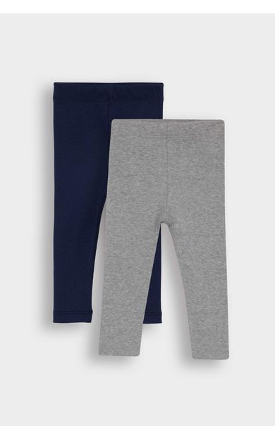DeFacto Erkek Bebek Regular Fit Fitilli Kaşkorse 2'li Pantolon