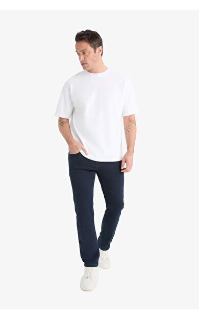 DeFacto Sergio Regular Fit Normal Kalıp Normal Bel Boru Paça Jean Pantolon F2371AX25SPNM83