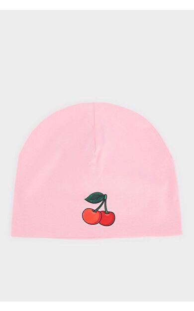 DeFacto Kız Çocuk Baskılı Pamuklu Bere F2398A825SMPN22