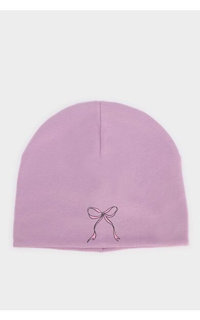 DeFacto Kız Çocuk Baskılı Pamuklu Bere F2398A825SMPR117