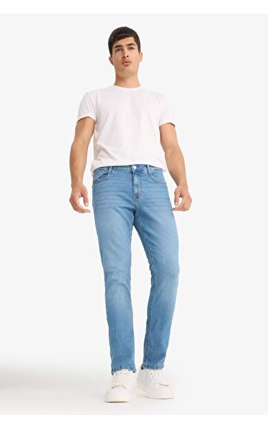 DeFacto Carlo Skinny Fit Normal Bel Dar Paça Dar Paça Jean Pantolon F2889AX25AUNM28