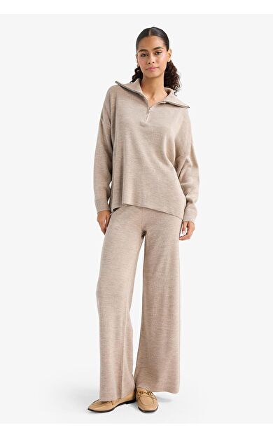 DeFacto Wide Leg Pantolon F2918AX25AUBG369