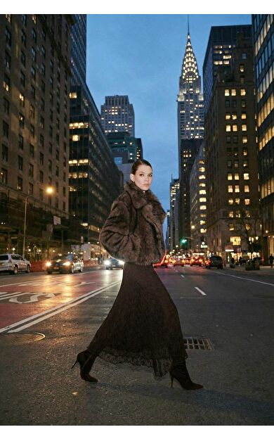 Regular Fit Suni Kürk Suni Kürk