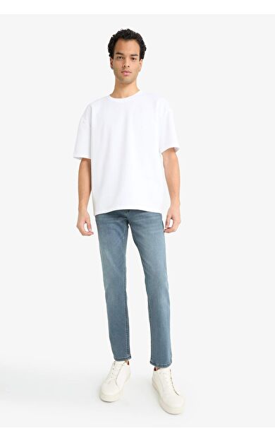 DeFacto Pedro Slim Fit Dar Paça Jean Pantolon F2926AX25AUNM84
