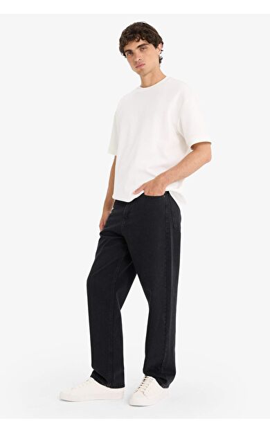 DeFacto Baggy Fit Geniş Paça Jean Pantolon F2985AX25AUNM40