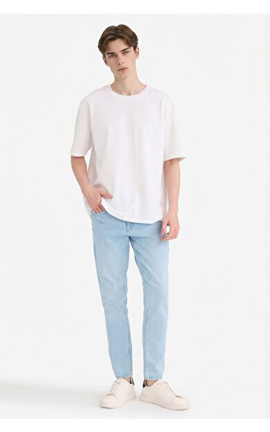 DeFacto Pedro Slim Fit Dar Paça Jean Pantolon F2989AX25AUNM39