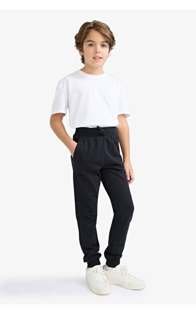 Erkek Çocuk Regular Fit İnce Sweatshirt Kumaşı Pantolon