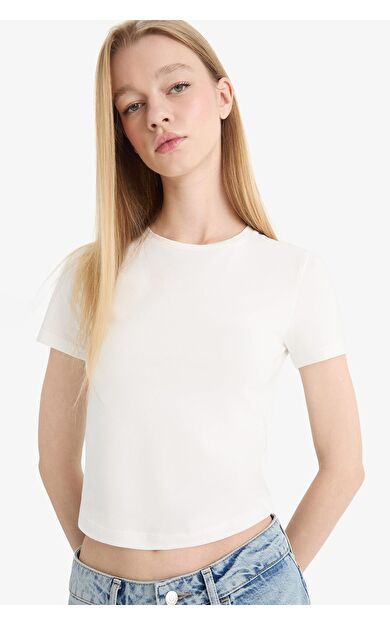 DeFacto Coool Fitted Kısa Kollu Tişört F3485AXNSER105