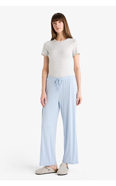 DeFacto Regular Fit Beli Lastikli Pijama Altı