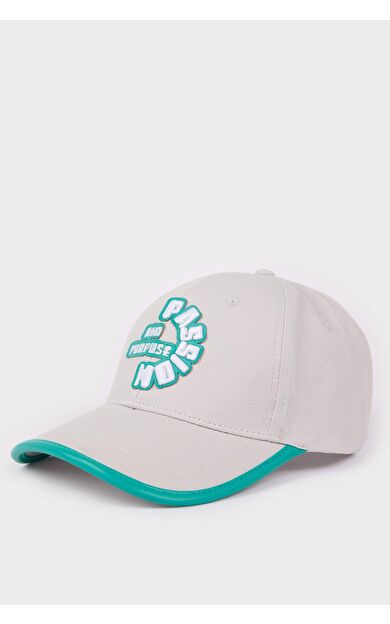 DeFacto Kadın Pamuklu Cap Şapka F3605AXNSGR2