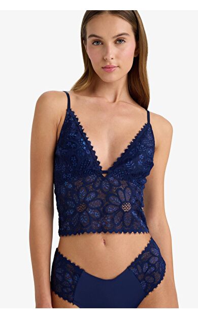 DeFacto Dantelli Kapsız Pedsiz Balensiz Bralet-Fall in Love
