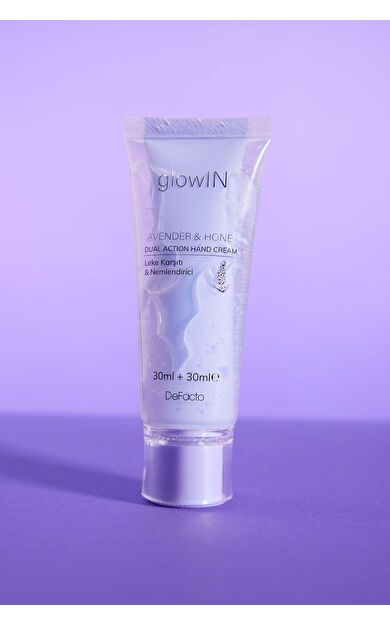 GlowIN Lavanta &amp; Bal Aromalı Çift Etkili El Kremi