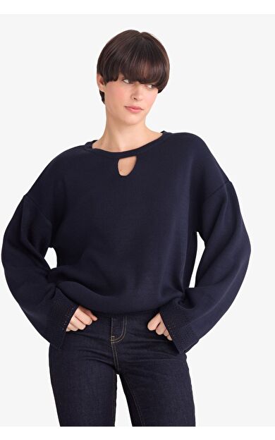 DeFacto Regular Fit Bisiklet Yaka Triko Kazak