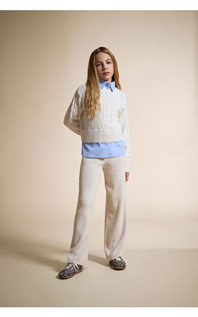 DeFacto Kız Çocuk Wide Leg Pantolon F4124A825WNER233