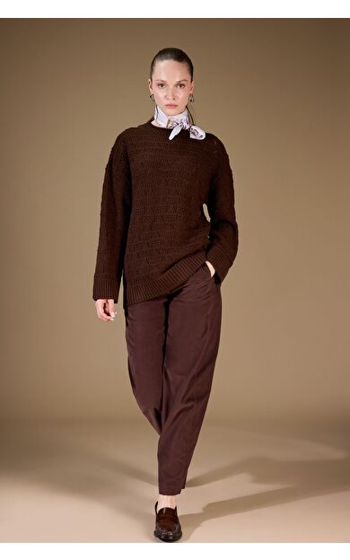 DeFacto Baggy Fit Fitilli Kadife Pantolon