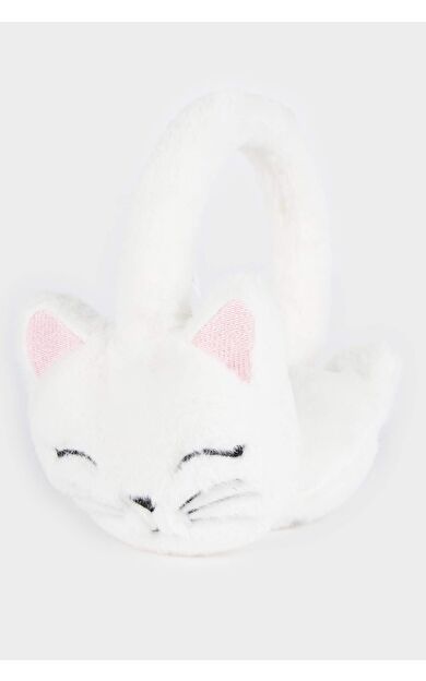 Kız Çocuk 3D Pelüş Kulaklık F4351A825WNER100