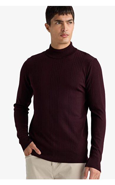 DeFacto Standart Fit Balıkçı Yaka Triko Kazak