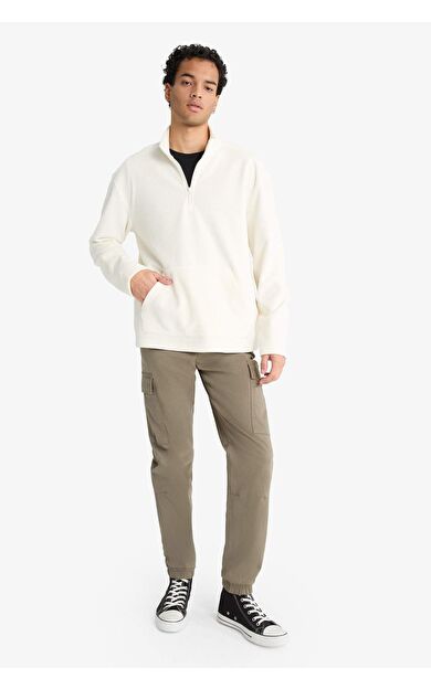 DeFacto Regular Kargo Jogger Kargo Cepli Jogger Paça Pantolon F4681AX25AUKH401