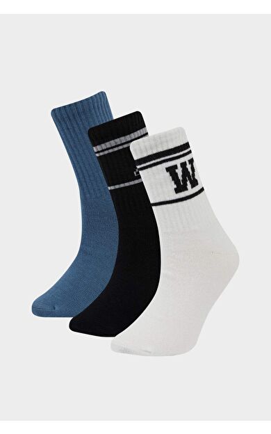 3'lü Pamuklu Çorap Erkek Çocuk